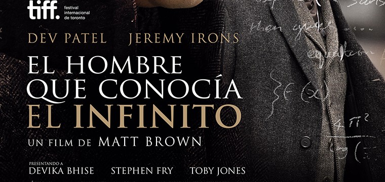 Póster de El hombre que conocía el infinito - Estrenos, Cine, Peliculas