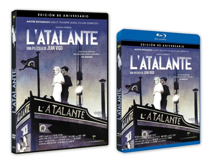 Carátula Y Detalles Finales De L'Atalante En Blu-ray