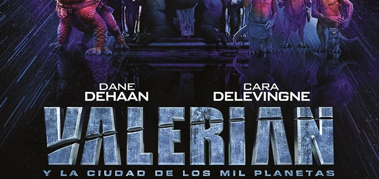 Valerian y la ciudad de los mil planetas póster final