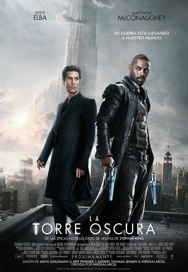 Póster final de La Torre Oscura Estrenos, Cine